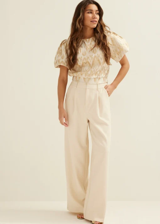 Top jacquard