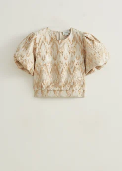 Top jacquard