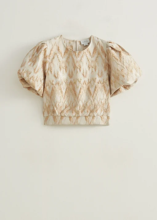 Top jacquard