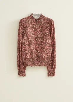 Top met all-over print