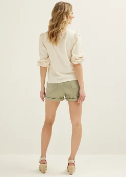 Top met kraal details