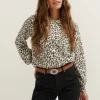 Top met print