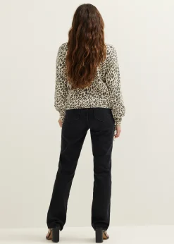 Top met print