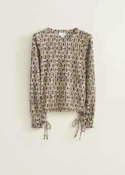 Top met print