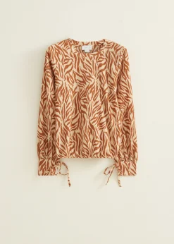 Top met print