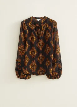Top met print