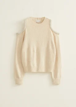 Trui met cut-outs