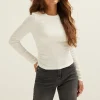 T-shirt lange mouw