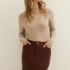 T-shirt lange mouw met lurex
