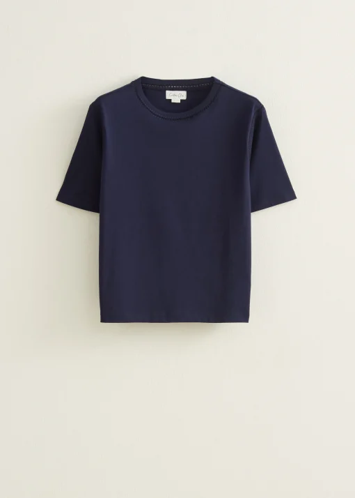 T-shirt met borduurwerk