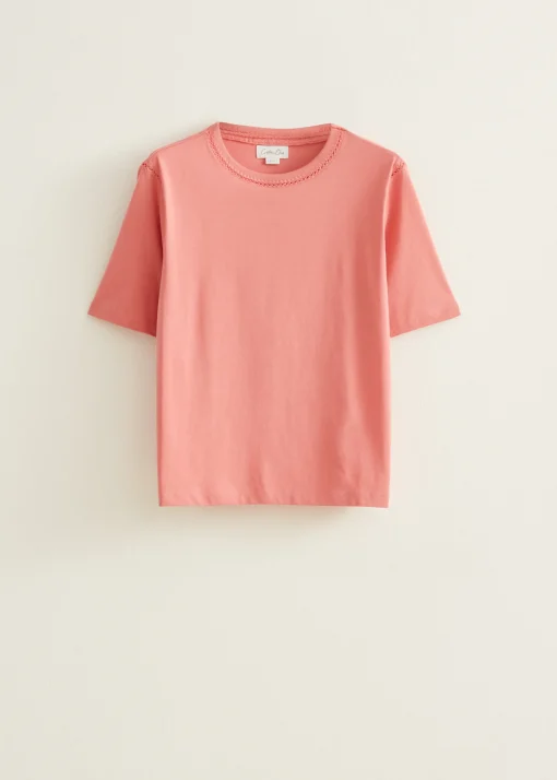 T-shirt met borduurwerk