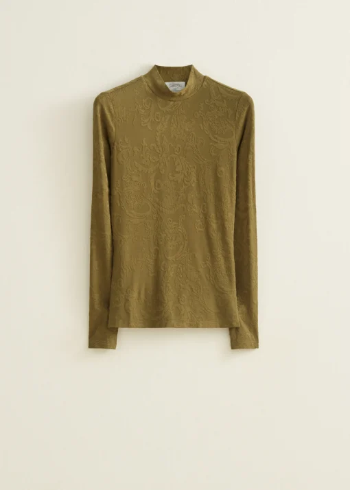 T-shirt met col