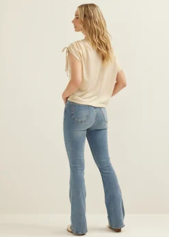 T-shirt met drawstring details