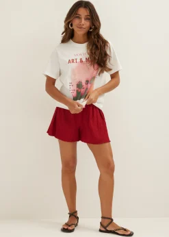 T-shirt met fotoprint montery