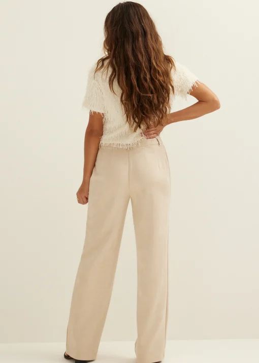 T-shirt met fringes