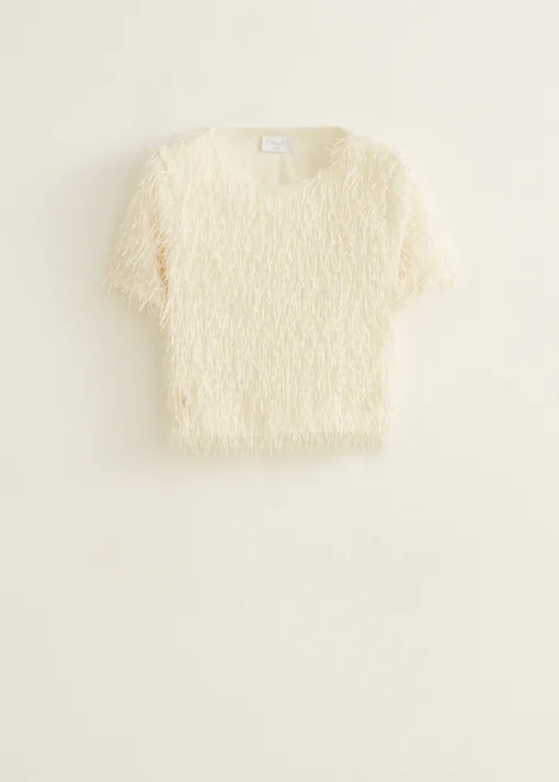 T-shirt met fringes