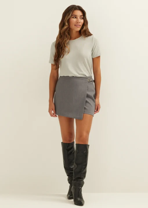T-shirt met glitter