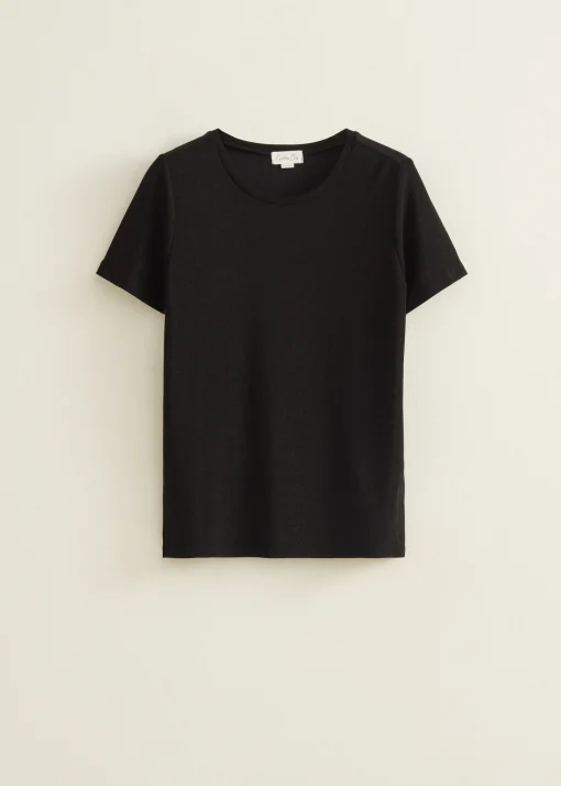 T-shirt met glitter