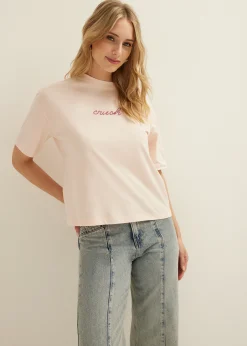 T-shirt met kralen crush