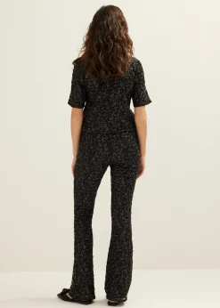T-shirt met pailletten