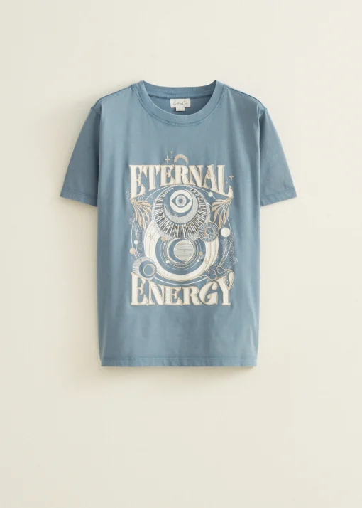 t-shirt met print eternal
