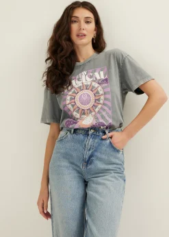 T-shirt met print magical