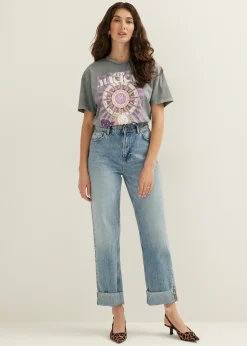 T-shirt met print magical