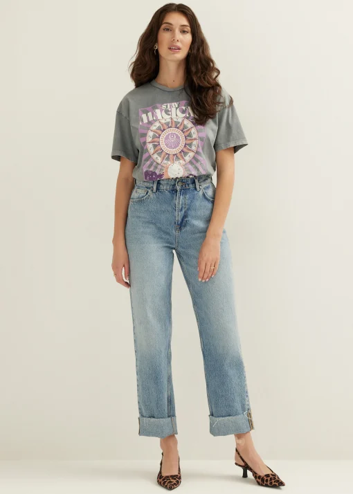 T-shirt met print magical