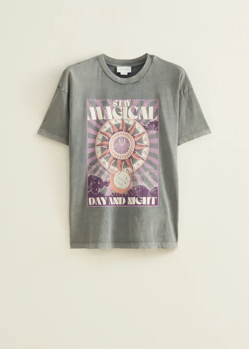 T-shirt met print magical