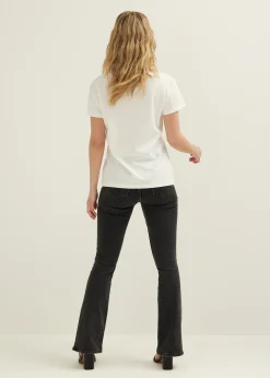 T-shirt met print miami blvd