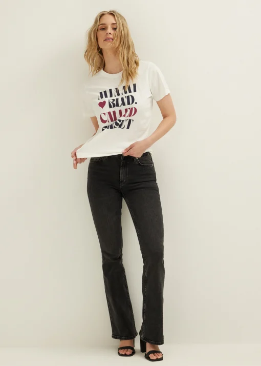 T-shirt met print miami blvd