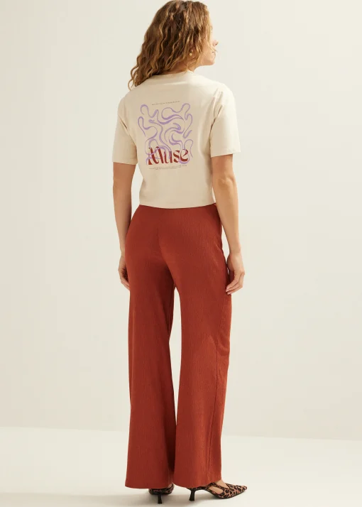 T-shirt met print muse