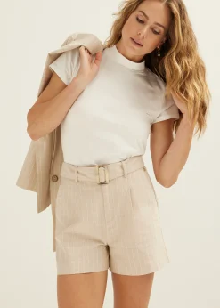 T-shirt met turtleneck