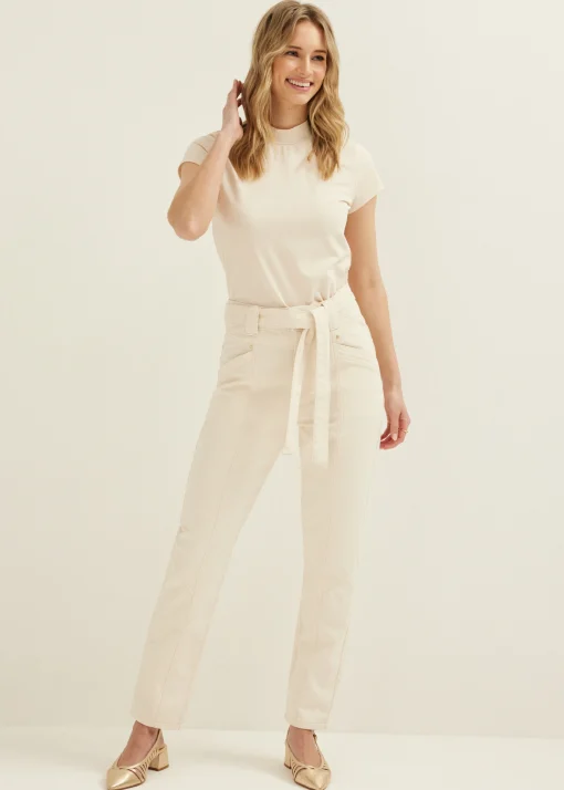 T-shirt met turtleneck