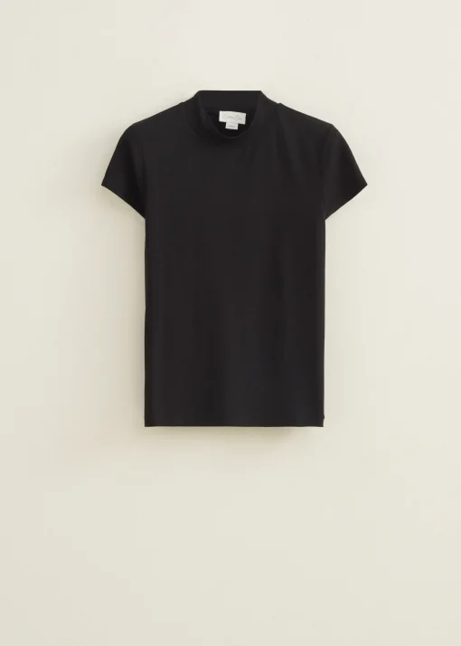 T-shirt met turtleneck