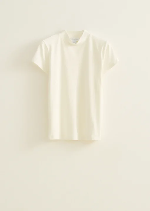 T-shirt met turtleneck