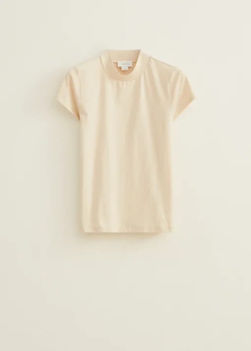 T-shirt met turtleneck