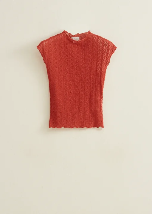 T-shirt van kant