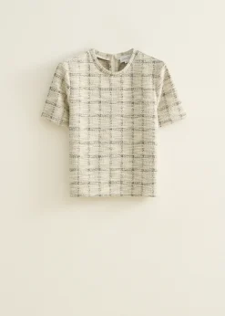T-shirt van tweed
