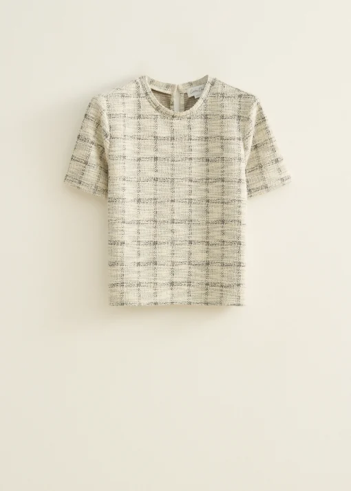 T-shirt van tweed