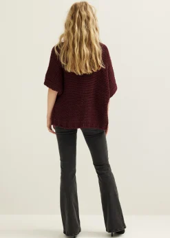 Vest met gevlochten details