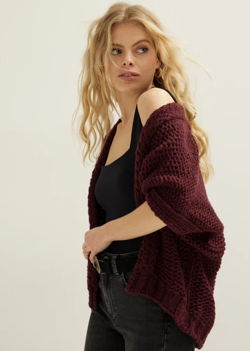 Vest met gevlochten details