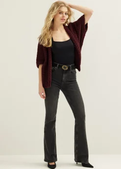 Vest met gevlochten details