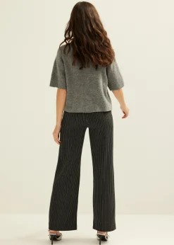 Vest met strass knopen