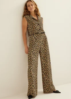 Wide leg pantalon