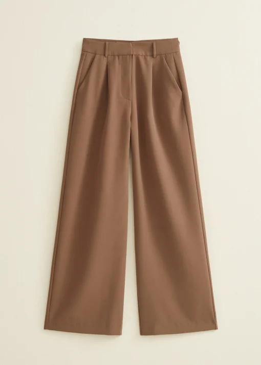 Wide leg pantalon