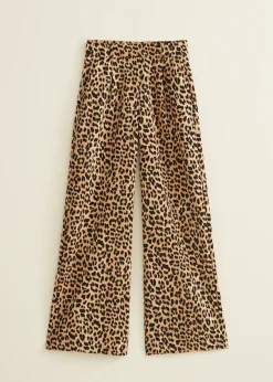 Wide leg pantalon