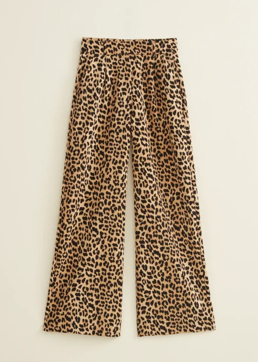 Wide leg pantalon