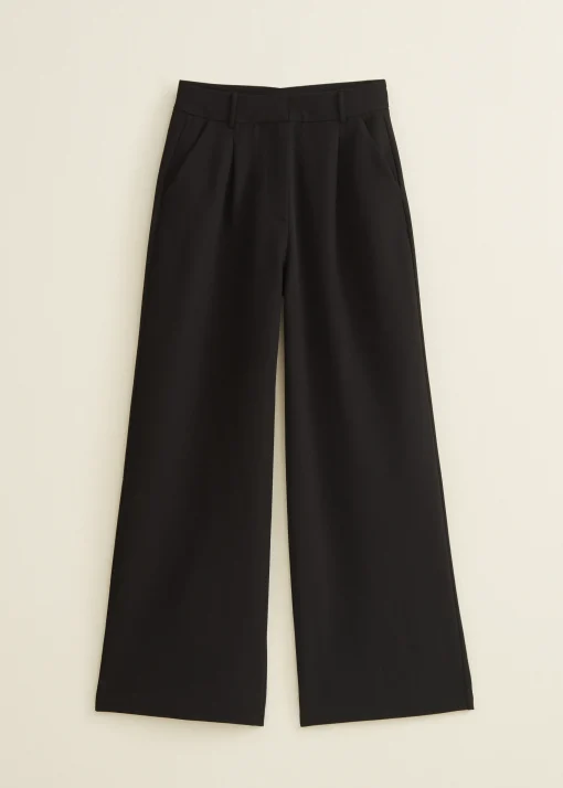 Wide leg pantalon