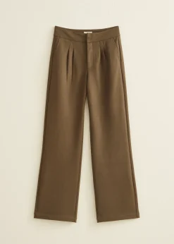 Wijde broek jersey